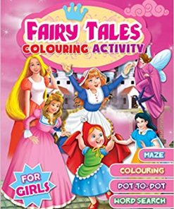 Dreamland Fairy Tales Colouring Activity- For Girls