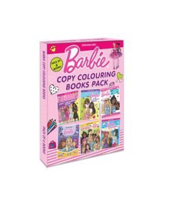 Dreamland Barbie Copy Colouring Books Pack (A Pack of 6 Books)