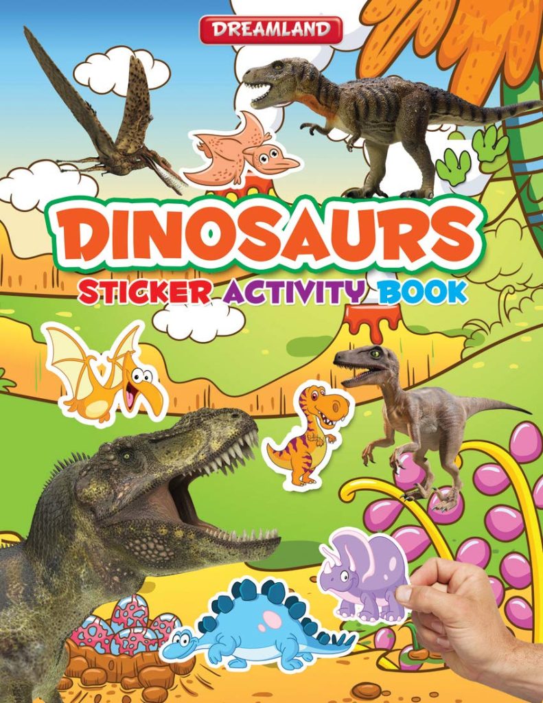 Dreamland Sticker Activity Book - Dinosaurs