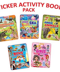 Dreamland Sticker Activity Book - A Set of 5 Books