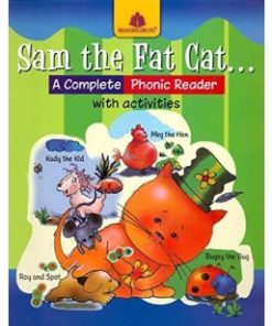Madhubun Sam The Fat Cat - A Complete Phonic Reader With Activities