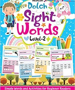 Dreamland Dolch Sight Words Level 2- Simple Words and Activities for Beginner Readers