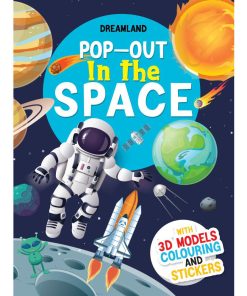 Dreamland Pop-Out in the Space- With 3D Models Colouring and Stickers