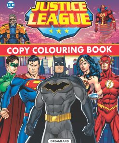 Dreamland Justice League Copy Colouring Book