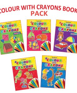 Dreamland Colour With Crayons - 1 to 5 (Pack)