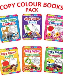 Dreamland Copy Colour Book - 1 to 6 (Pack)