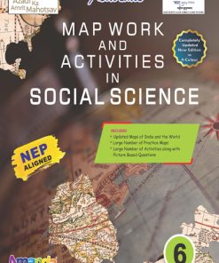 Laxmi Books Academic Map Work in Social Science for Class 6