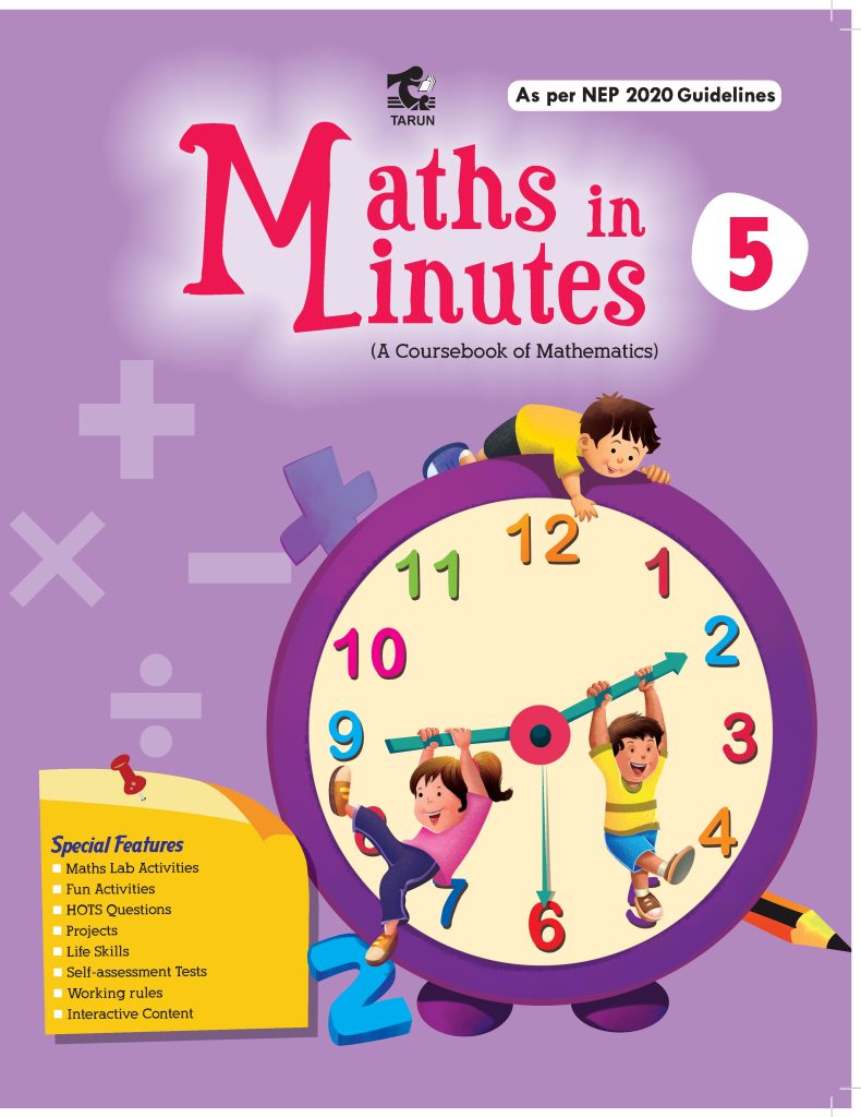 Tarun Maths in Minutes Textbook for Class 5