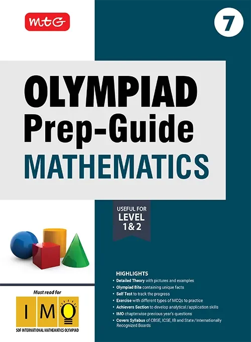 MTG Olympiad Prep-Guide Mathematics for Class 7