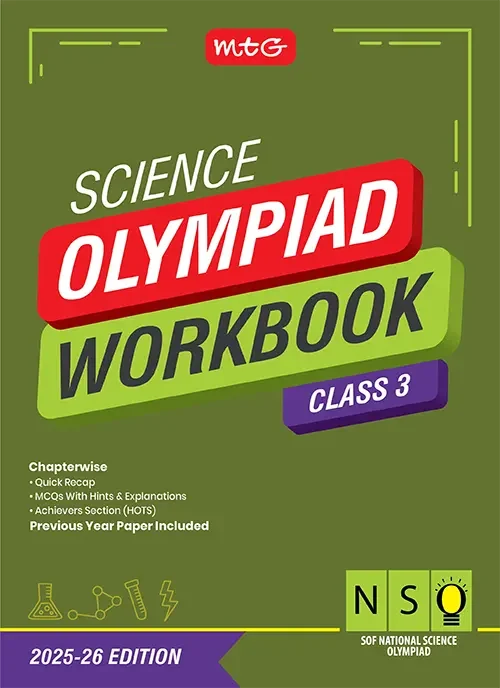 MTG National Science Olympiad Work Book for Class 3