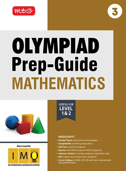 MTG Olympiad Prep-Guide Mathematics for Class 3