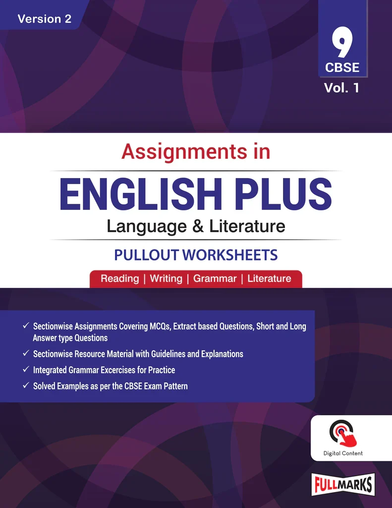 Full Marks Assignments in English Plus Lang & Lit Class 9 Vol 1/2
