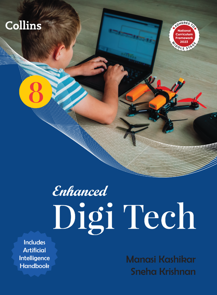 Collins Enhanced Digi Tech Computer Book for Class 8