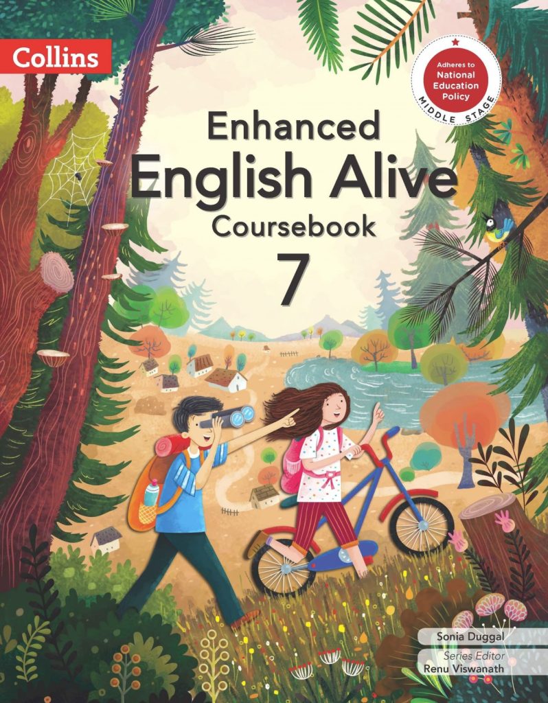 Collins Enhanced English Alive Textbook for Class 7