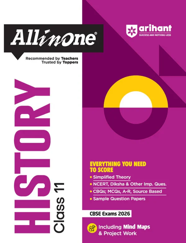 Arihant All In One NCERT Based History for Class 11 (2026)