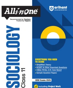 Arihant All In One NCERT Based Sociology for Class 11 (2026)