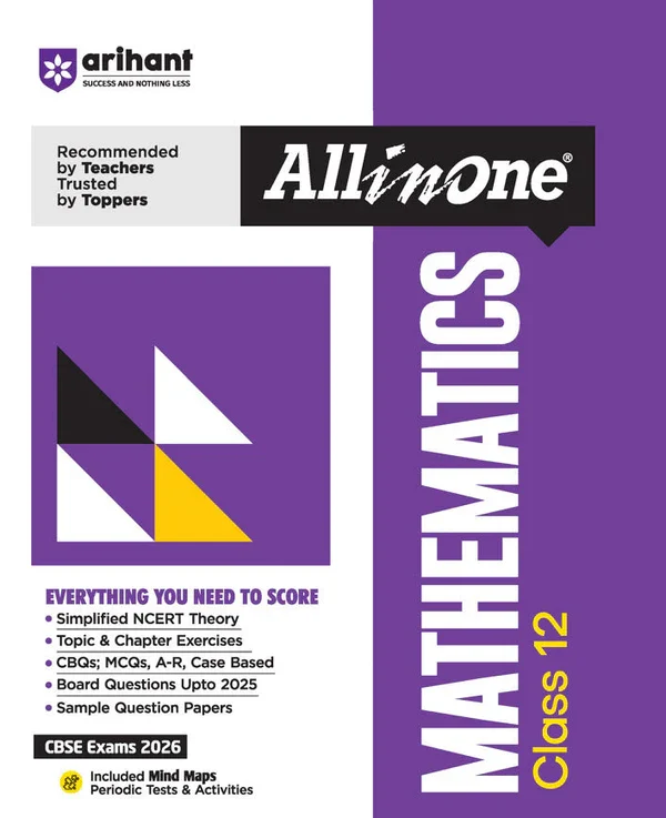 Arihant All In One NCERT Based Mathematics for Class 12 (2026)