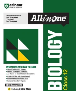 Arihant All In One NCERT Based Biology for Class 12 (2026)