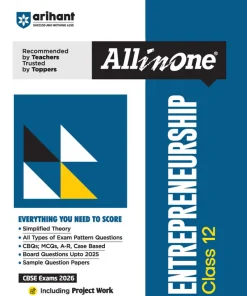 Arihant All In One NCERT Based Entrepreneurship for Class 12 (2026)