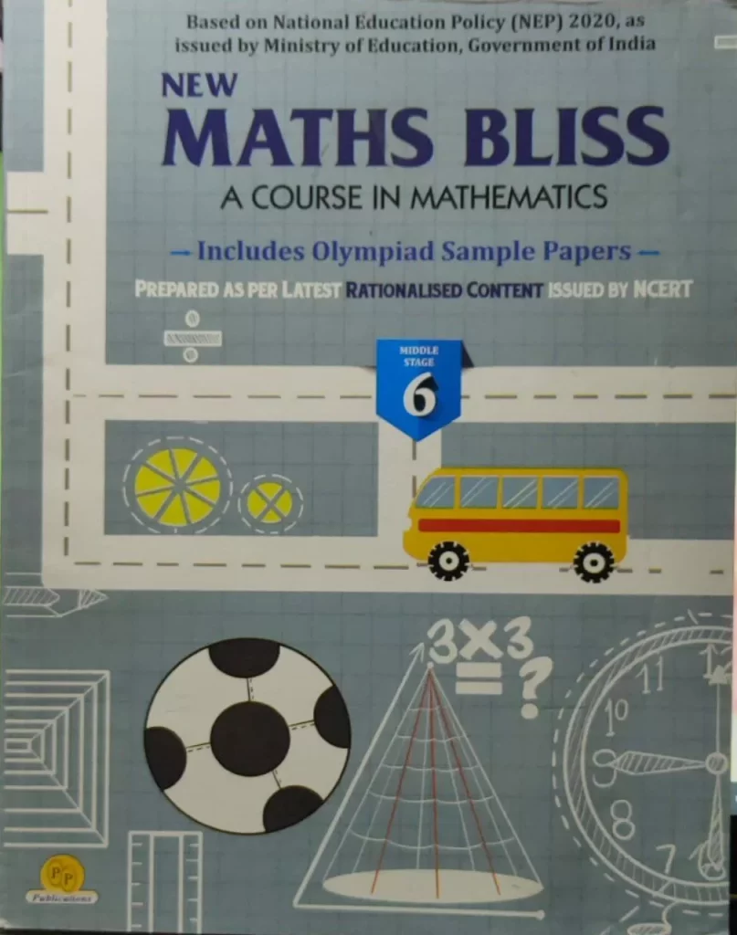 PP Publication New Maths Bliss Textbook for Class 6