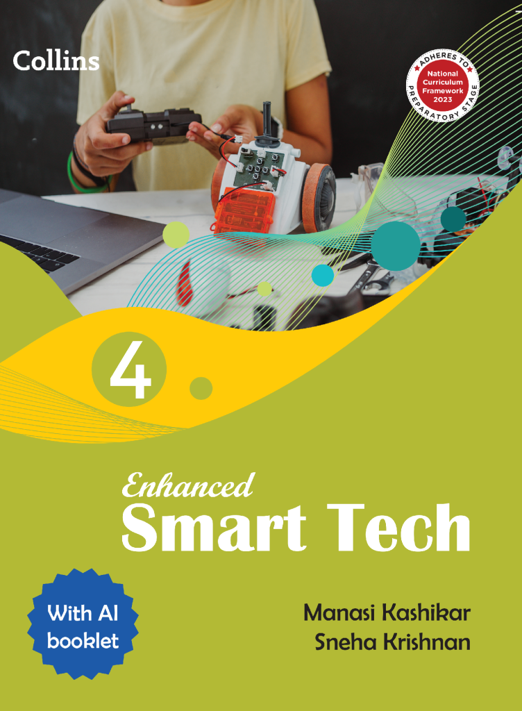 Collins Enhanced Smart Tech Computer Book for Class 4