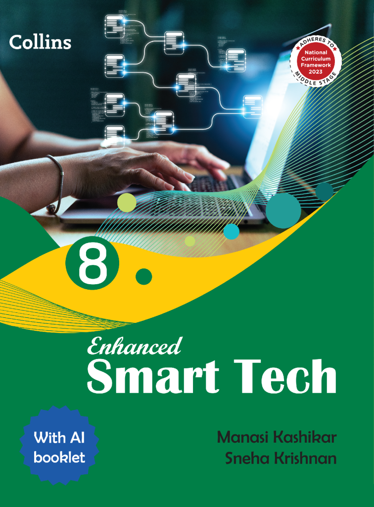 Collins Enhanced Smart Tech Computer Book for Class 8
