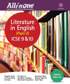 Arihant ICSE All In One Literature in English  (Paper 2) 9 & 10 (F713)