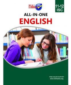 Full Marks ICSE All in One English Textbook for Class 11 and 12