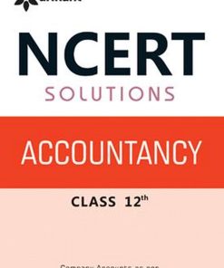 Arihant NCERT Solutions Accountancy for class 12 (F087)