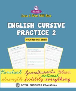 Goyal Learn and Write English Cursive Writing for Class 2