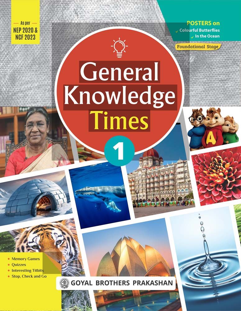 Goyal Brothers General Knowledge Times for Class 1 (2025-26 Edition)