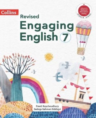 Collins Revised Engaging English Textbook for Class 7 - Malik