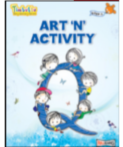 Full Marks Timbuktu Books for Uppar KG (Step - 3) Art 'N' Activity