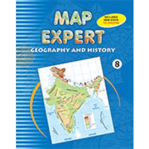 Tarun Map Expert (Geography & History) for Class 8
