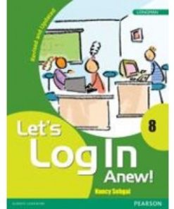 Pearson Let's Log In Anew Textbook for Class 8