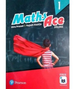 Pearson Maths Ace Prime Textbook for Class 1