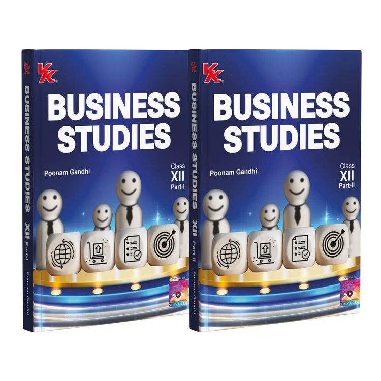 VK Global Business Studies for Class 12 (Poonam Gandhi) 2025-26 (Part 1 & Part 2)