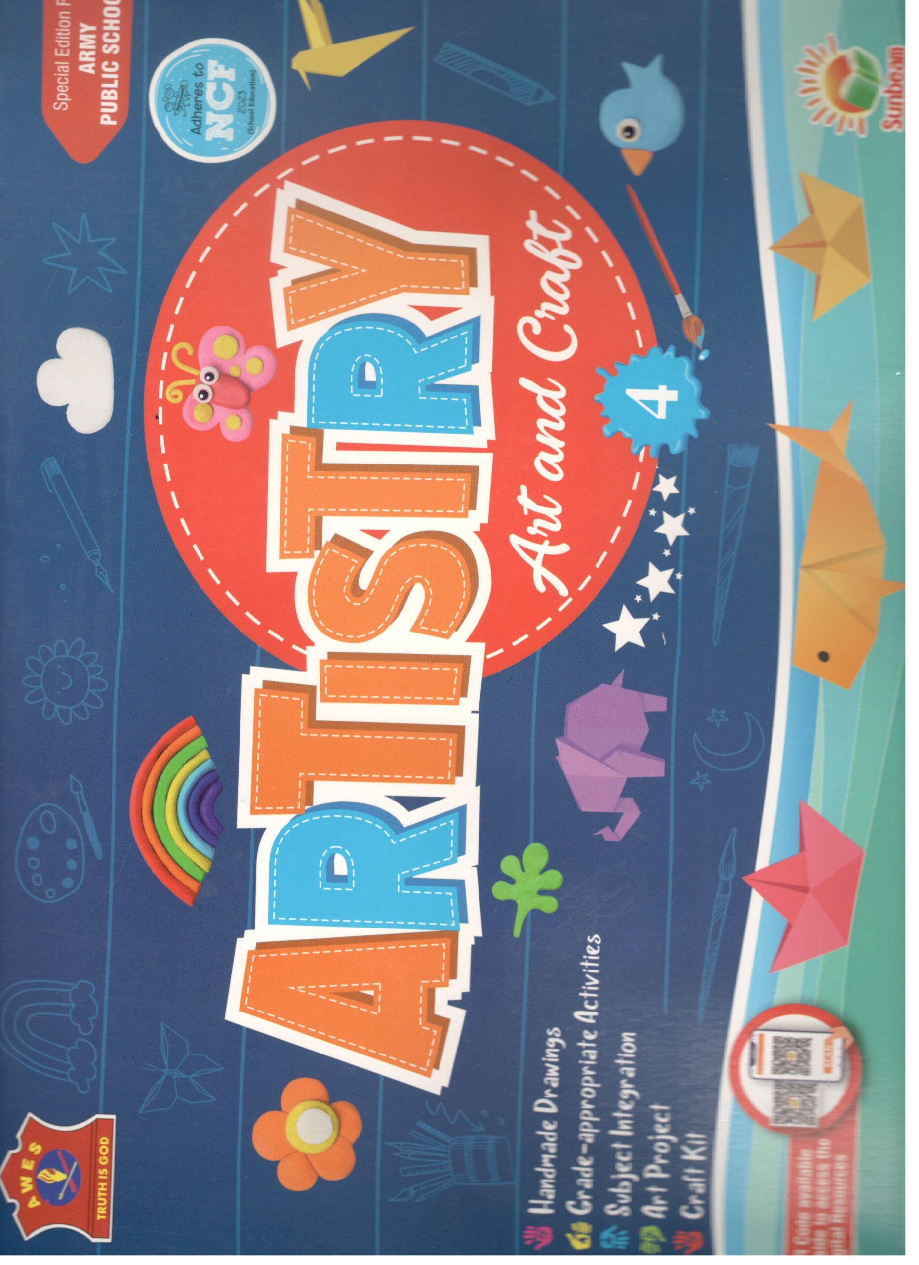 Sunbeam Art & Craft for Class 4 (Army Edition) 2026-27