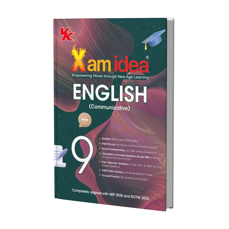 Vk Global Xam idea English (Communicative) Latest CBSE Syllabus for Class 9 (2025-26)
