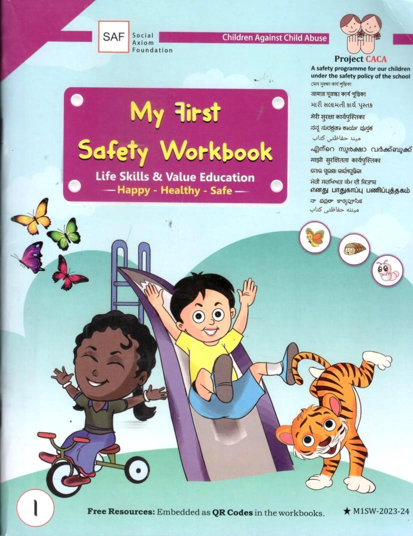 Air Force My First Safety Life Skill & Value Education for Class 1