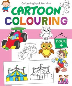 Little Master Cartoon Colouring Book 4  (L-123)