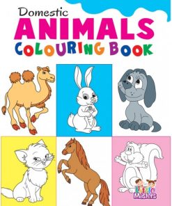 Little Master Domestic Animals Colouring Book (L-138)