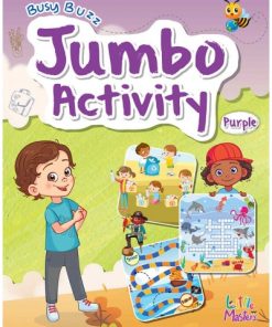 Little Master Jumbo Busy Buzz Activity Book Purple (L-308)