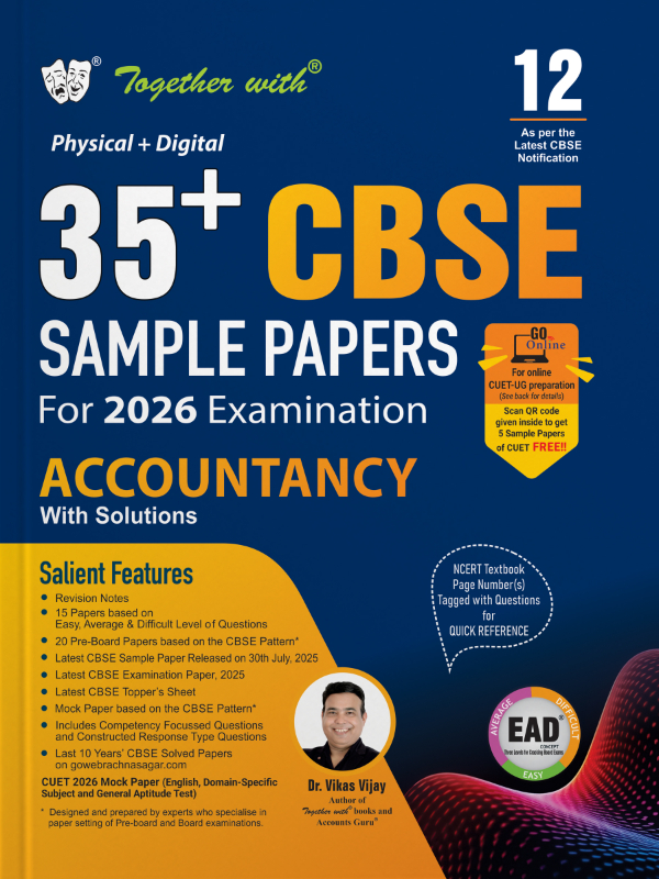 Together with 35+ CBSE Sample Papers Class 12 Accountancy for 2026 Board Exam (EAD)
