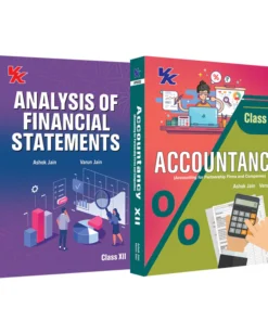 VK Accountancy (Vol-I & II) and Analysis of Financial Statements (Set of 2 Books) for Class 12 HP by Ashok Jain & Varun Jain