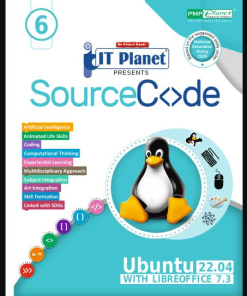 PMP IT Planet Source Code Ubuntu 22.04 and LibreOffice 7.3 (AI and Coding) for Class 6