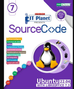 PMP IT Planet Source Code Ubuntu 22.04 and LibreOffice 7.3 (AI and Coding) for Class 7