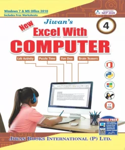 Jiwan New Excel With Computer (With Free Worksheets) for Class 4