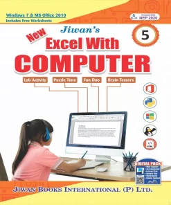 Jiwan New Excel With Computer (With Free Worksheets) for Class 5
