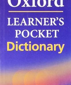 Oxford Learner'S Pocket English Dictionary Student Book (4th edition)